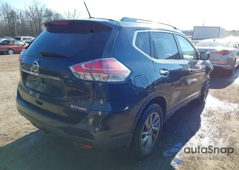 2015 Nissan Rogue Sv z USA, uszkodzony, nr VIN 5N1AT2MV1FC895580